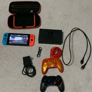 It is a Nintendo switch and it is in good condition